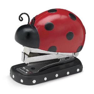 Ladybug Mini Stapler