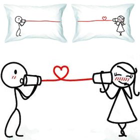 BoldLoft Say I Love You Couple Pillowcases