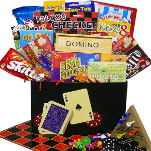 Art of Appreciation Gift Baskets Fun and Games Care Package Box