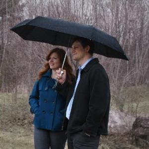 Funny Christmas gifts ideas - Couple umbrella